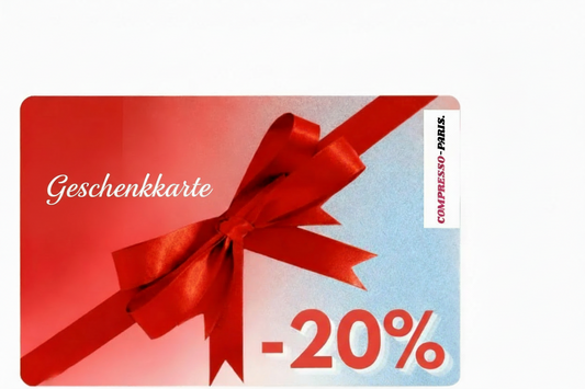 Geschenkkarte –20 %