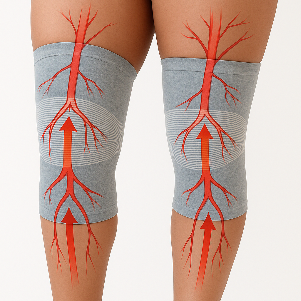 Bambus-Kompressions-Kniebandage